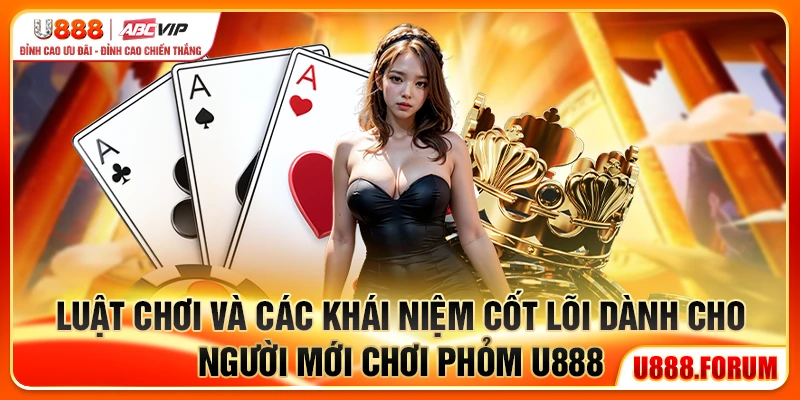 Luật chơi và các khái niệm cốt lõi dành cho người mới chơi Phỏm U888